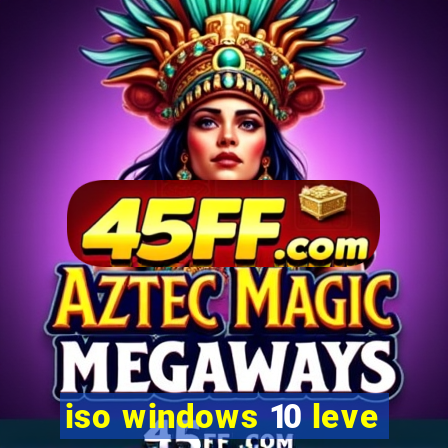 iso windows 10 leve